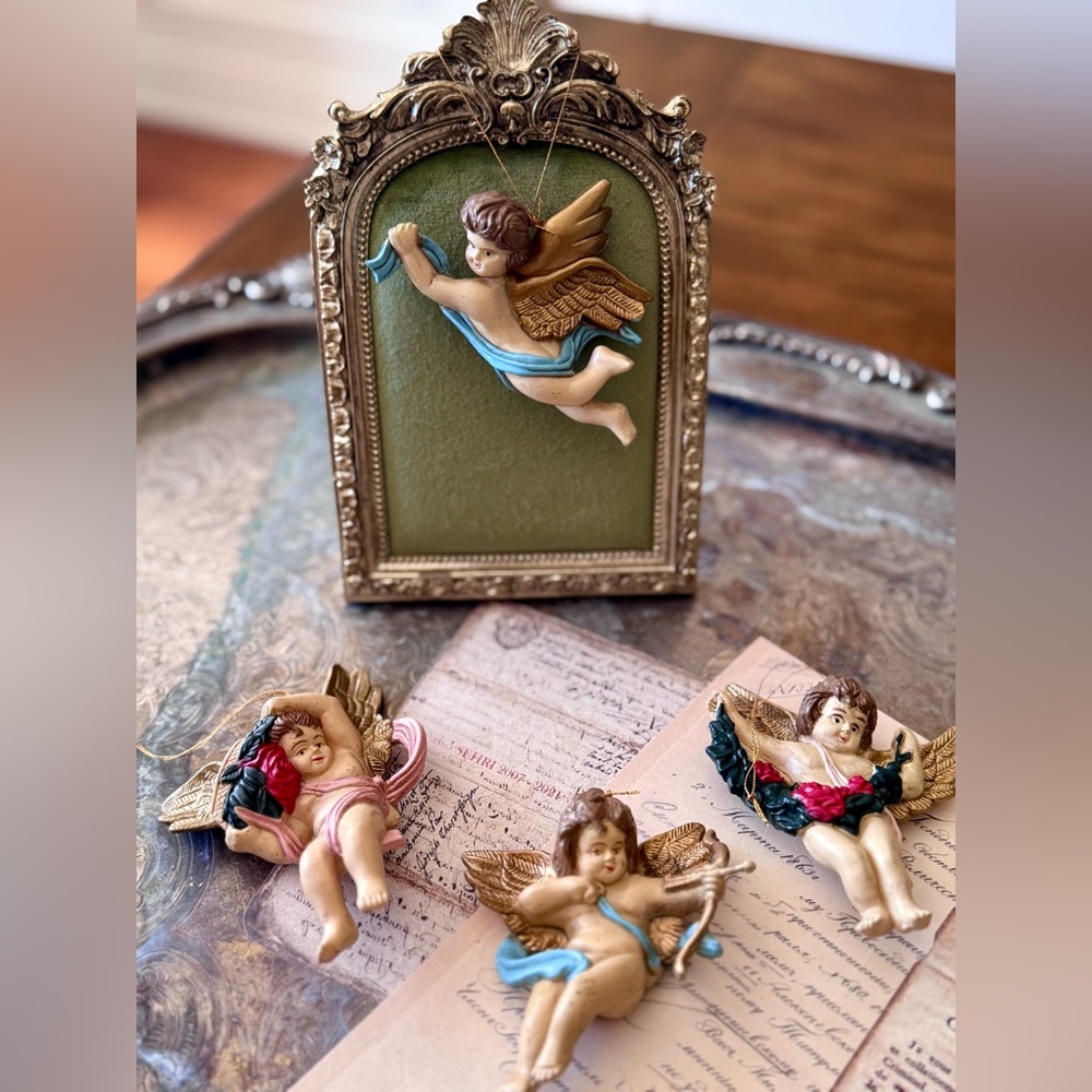 Renaissance-Style Ugly Cherub Ornaments
